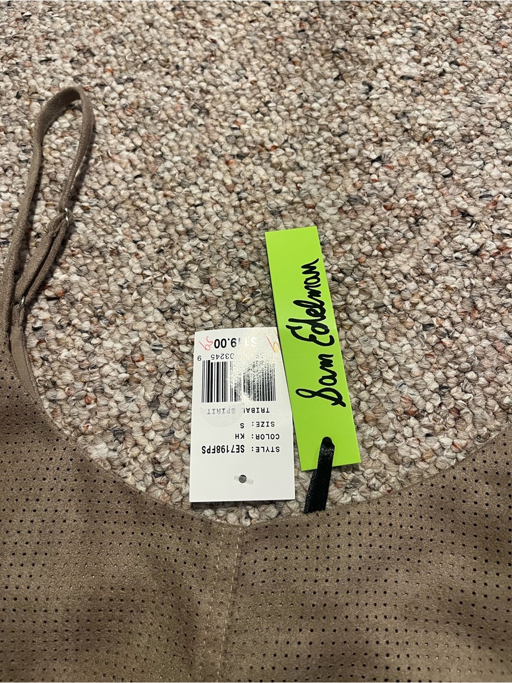 Sam Edelman Women’s Taupe Suede Slip Dress NWT - Picture 3 of 12